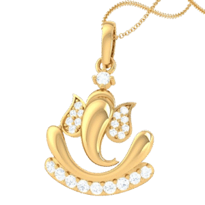 22K Shri Ganesh Pendant