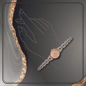 Women’s Gerkans Studded Wrist Watch