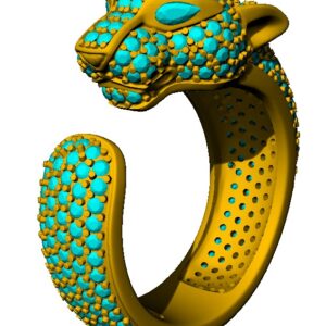 Lion Ring 3dm