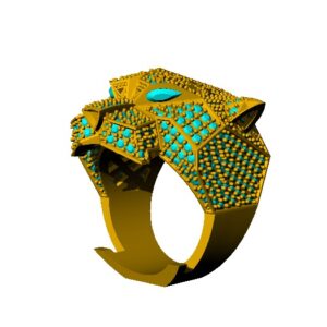 Lion Ring3dm