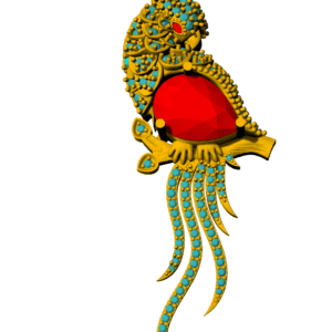 Parot Brooch