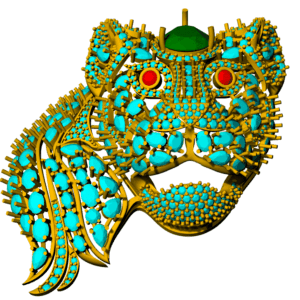 Brooch Tiger