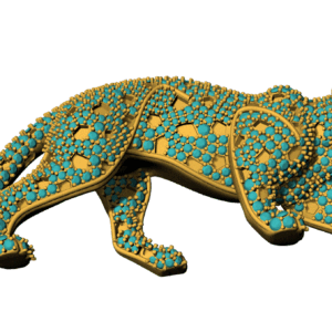 Tiger Brooch