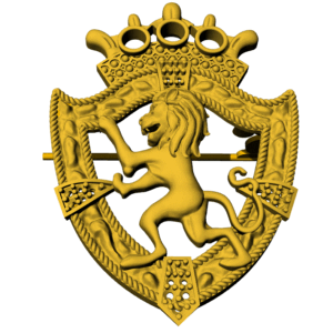 King Lion Brooch
