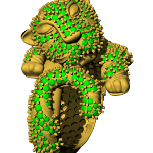 TIGER STONE RING